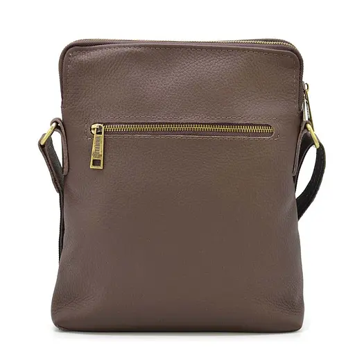 Кожаная мужская сумка через плечо TARWA 25х29х5 см sum0025766 - фото 5