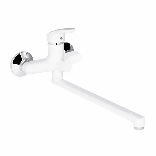 Смеситель для ванны Brinex длинный (k35) 36W 005 Белый - фото 1