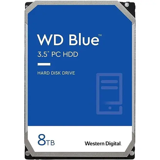 Жорсткий диск Western Digital Blue 8 TB (WD80EAZZ) - фото 1