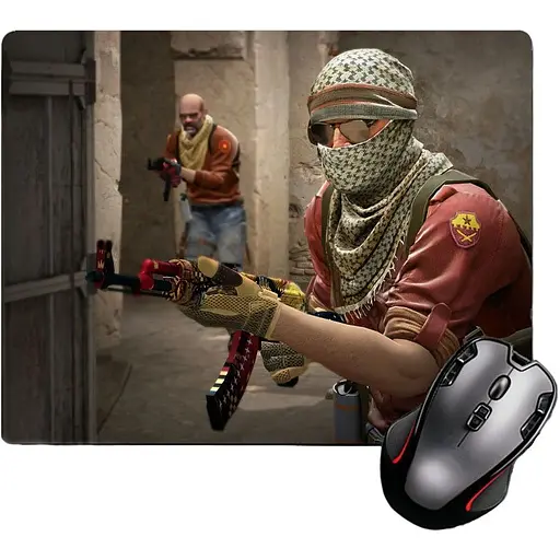 Ігрова поверхня Nextprint Контр Страйк 2 Counter Strike 2 Проф. Шахмат елітний загін 300 х 250 мм (23642) 