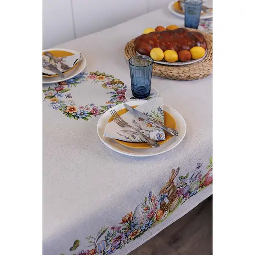 Скатерть Прованс Соцветие 135х240 см (44096) - фото 3