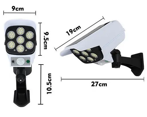 Вуличний ліхтар світильник на сонячній батареї Jianlips JLP-2178 з датчиком руху з пультом IP65 - фото 9
