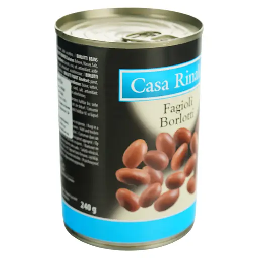 Фасоль белая Casa Rinaldi Борлотти 400 г - фото 2