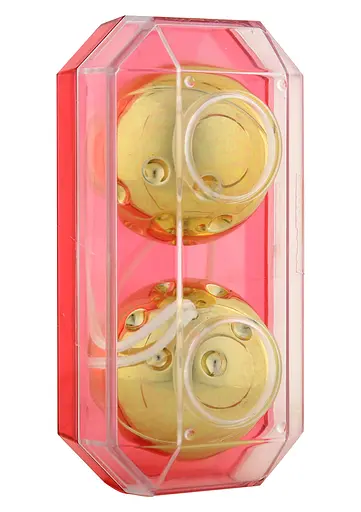 Вагінальні кульки Seven Creations, 3.5 см, золотисті - фото 3