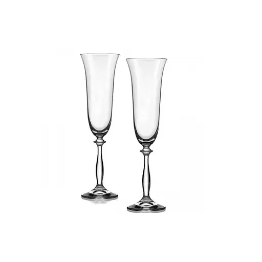 Набір келихів для шампанського Bohemia Angela 190 мл х 6 шт (40600/190) - фото 3