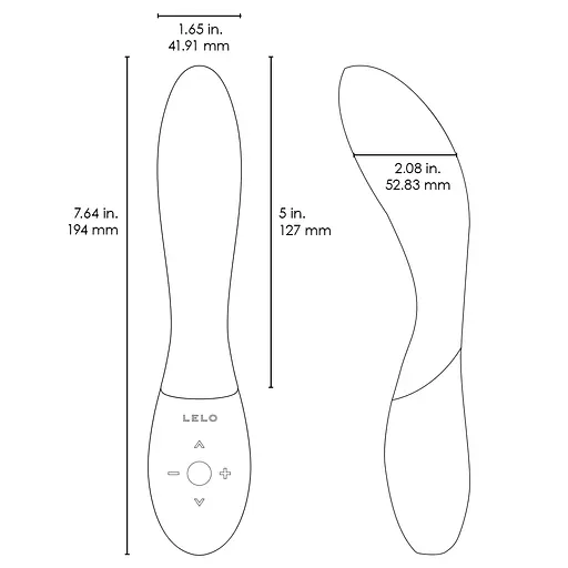 Вібратор Lelo Mona Wave 19.5 см чорний - фото 7