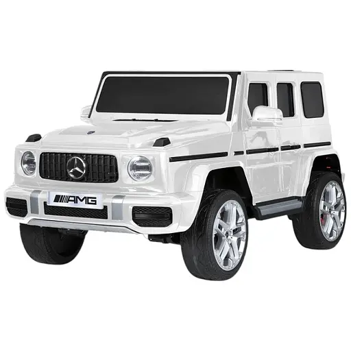 Електромобіль дитячий Bambi Джип M 6137EBLR-1 з пультом 4 мотори світло музика білий
