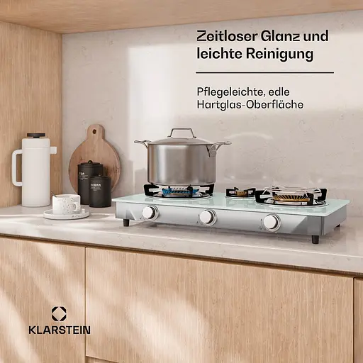 Газова варильна поверхня Klarstein Barzona 3 (10046300) - фото 7