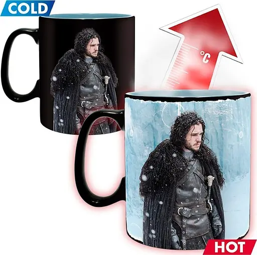 Чашка хамелеон AbyStyle GAME OF THRONES Winter Is Here (Гра Престолів) 460 мл - фото 2