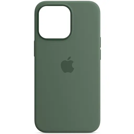 Чехол Epik Silicone case AAA with Magsafe and Animation для Apple iPhone 13 Pro 6.1 Зеленый/Eucalyptus - фото 2