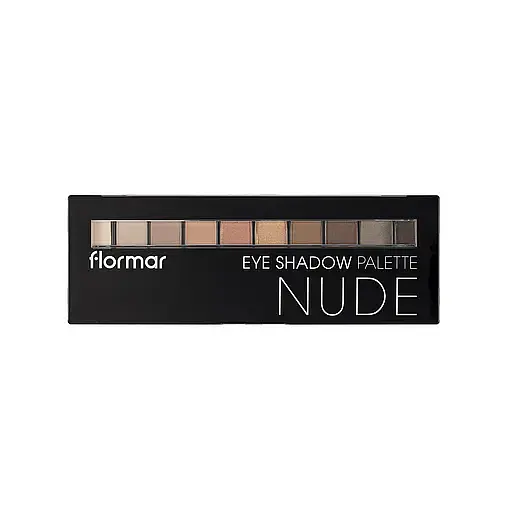 Палетка теней для век Flormar Eye Shadow Palette, тон 01 (Nude), 10 г (8000019545162) - фото 1