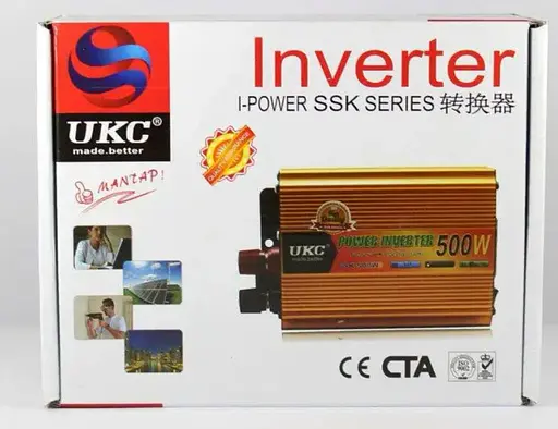 Преобразователь постоянного тока 500W UCK-500W AC/DC инвертор 12В-220В - фото 5