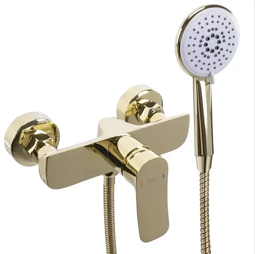 Смеситель для душа Rea Dart gold REA-B5653 Золотой - фото 1