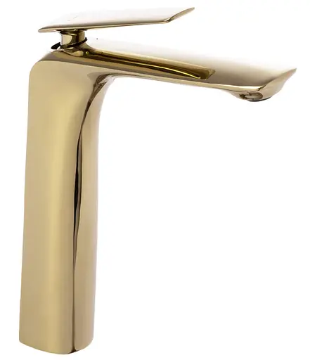Смеситель для умывальника Rea Jager высокий gold REA-B5123 Золотой - фото 1