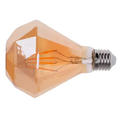 Лампа Brille світлодіодна LED 6W E27 COG WW PZ95 Amber 220 В
