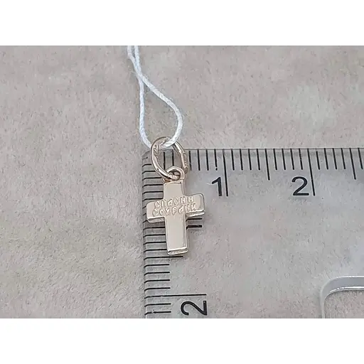 Золотий хрестик Tango Врятуй і збережи. 240238 - фото 6