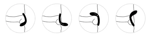 Віброкільце Lovense Diamo 13.3 см (чорний) - фото 5