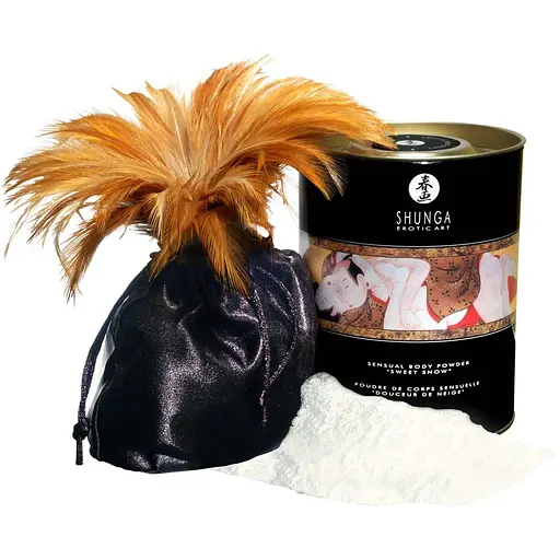 Пудра для тела Shunga Sweet Snow клубника с шампанским 225 г