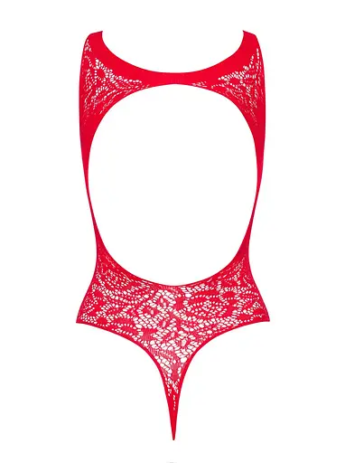 Боді Obsessive B120 S/M/L червоний - фото 7