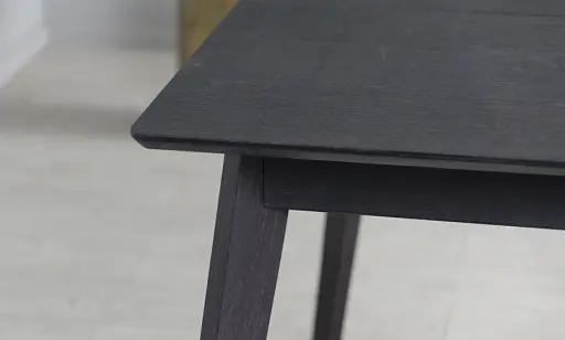 Стол Милан черный 1100/1400x700x750 черные ноги - фото 7