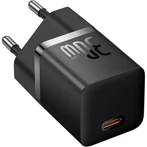 Сетевое зарядное устройство Baseus GaN5 Fast Charger 1C 30W Black (P10162504113-00) [105946]