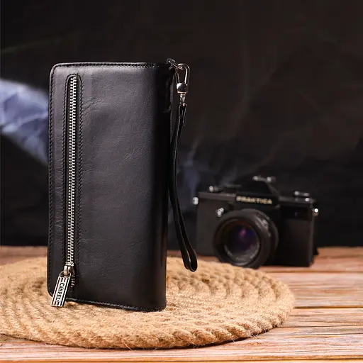 Женский кожаный кошелек Canpellini 20х10.5х3 см acs0025092 - фото 8