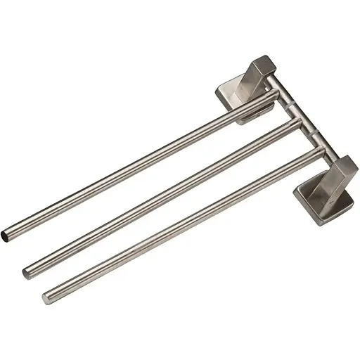 Тримач для рушника Globus Lux SQ 9431-3 хром матовий - фото 1