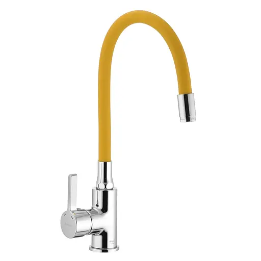 Смеситель для кухни с силиконовым изливом Ibergrif M22112-4 IB0070, Хром - фото 1