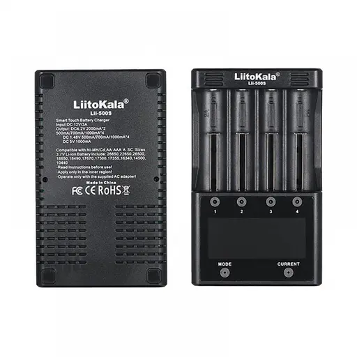 Универсальное интеллектуальное зарядное устройство для LiitoKala Lii-500S EU - фото 2