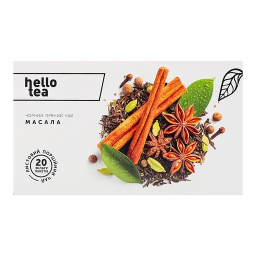 Чай Hello Tea Масала 20 пак 54 г - фото 2