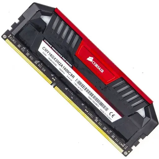 Оперативна пам'ять Corsair CMY16GX3M2A1600C9R Vengeance 8GB DDR3 1600 Mhz CL9 XMP Desktop Memory Б/В