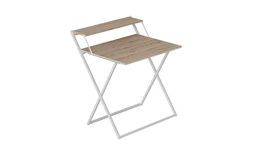 Стіл трансформер Компакт 4 750x790x720 Білий метал ДСП Дуб Сан-Марино 16 мм FRD-104698 - фото 3