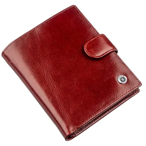 Мужской кожаный кошелек Boston 11х14 см acs0015938 - фото 1