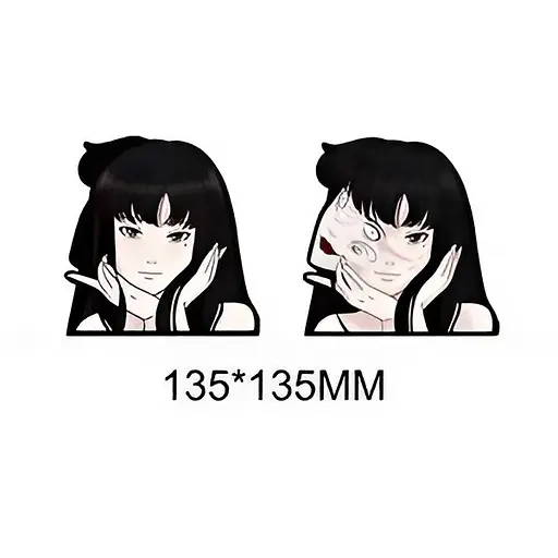 Голографічна наклейка Дзюндзі Іто Itou Junji hs 49 - фото 1