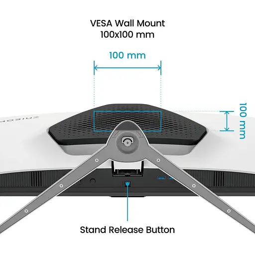 Монітор 27" BenQ EX271 FHD IPS 180Hz (9H.LNALA.TBE) - фото 5