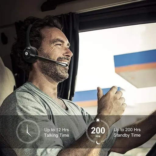 Bluetooth-гарнітура Mpow бездротова моно накладний навушник PRO з мікрофоном - фото 5