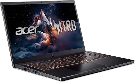 Ноутбук Acer 15.6 Nitro V 15 ANV15-52-57BB FHD IPS 165Hz/Intel i5-13420H/16GB/512SSD/RTX 5050 8GB/NOGRAVING/W11H/Black (NH.U1PAA.004) - фото 2