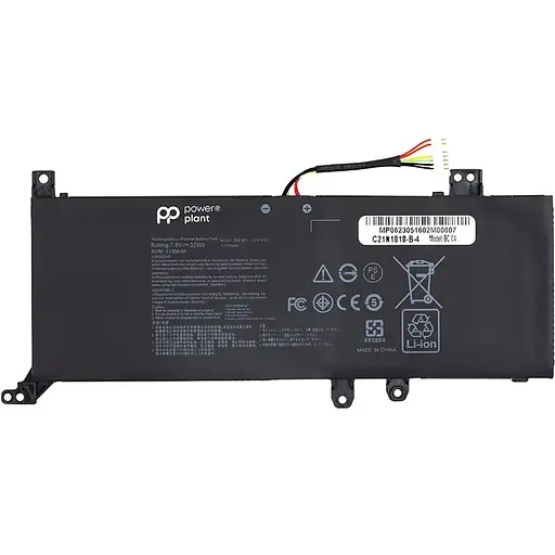 Акумулятор PowerPlant для ноутбуків ASUS VivoBook 14 X412FJ (C21N1818) 7.6V 4130mAh