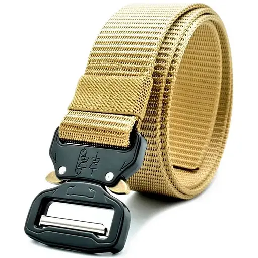 Ремінь текстильний Le-Mon тактичний 120-125х4 см acs0023698 - фото 1