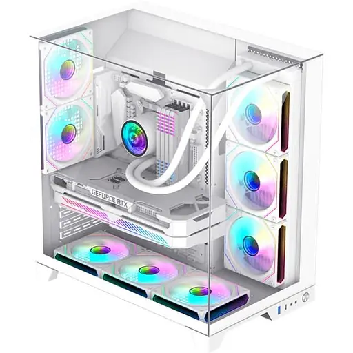 Корпус GameMax Infinity Plus WH BTF (Infinity Plus WH) Без БП - фото 8