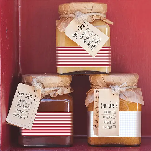 Папір з малюнком "Лінійка" двосторонній Червоний 21х31см 200г/м2 Heyda - фото 2