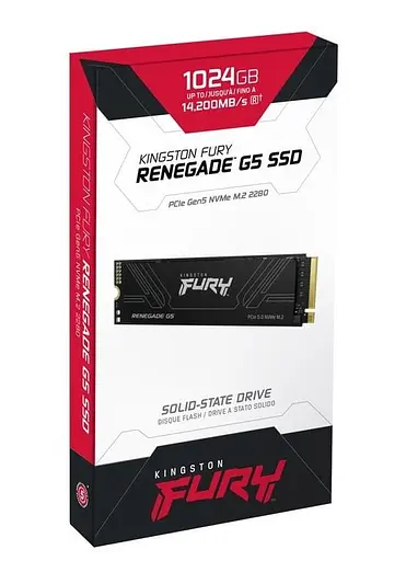 Kingston Накопичувач Kingston M.2 1TB PCIe 5.0 FURY Renegade - фото 5