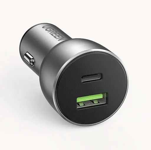 Автозарядний пристрій адаптер швидкий 52.5 вт Ugreen CD213 (60980) 2 порти USB-A + USB-C - фото 7