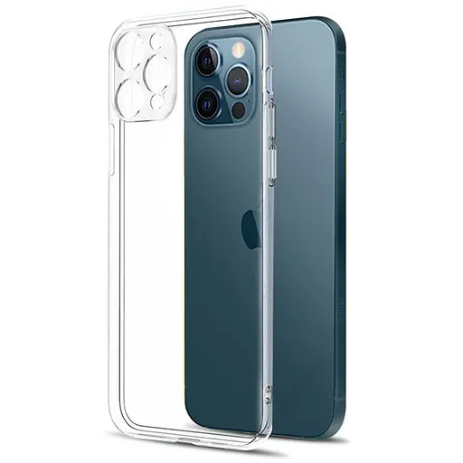 Чохол Epik TPU Epic Transparent 1.5 мм Full Camera для Apple iPhone 12 Pro 6.1 Безбарвний прозорий