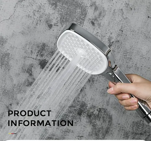 Ручной душ Gappo G001, 3-режим, белый/хром, Хром - фото 2