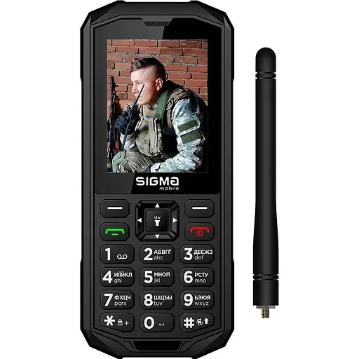 Мобільний телефон Sigma Mobile X-treme PA68 Wave Black