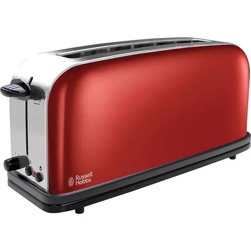 Тостер Russell Hobbs Classic, 1100Вт, метал, довгі слоти, червоний - фото 1