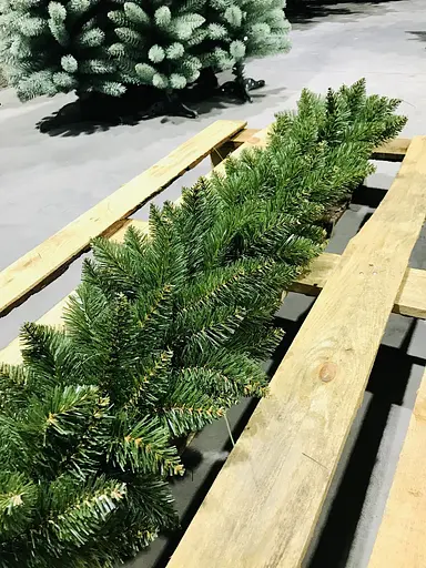 Гірлянда хвойна Hvoya Elegant з плівки зелена 1.5 м - фото 4