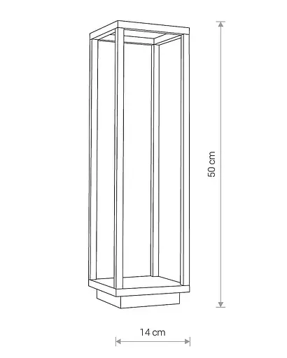 Вуличний світильник Nowodvorski 8180 Symmetry led - фото 2