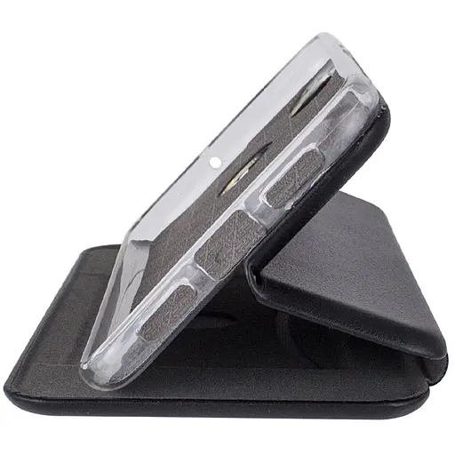 Кожаный чехол-книжка Classy для Xiaomi Redmi Note 9s / Note 9 Pro / Note 9 Pro Max Черный - фото 5